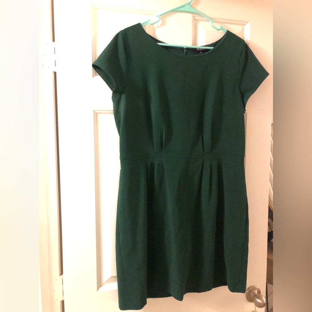 MUST GO - Madewell Green Dress